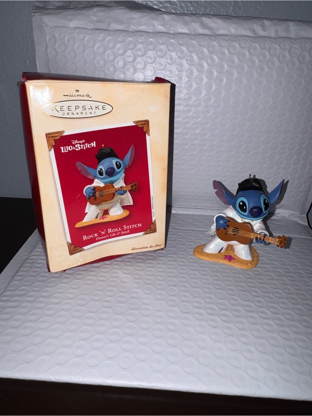 Disney Rick & Roll Stitch ornament